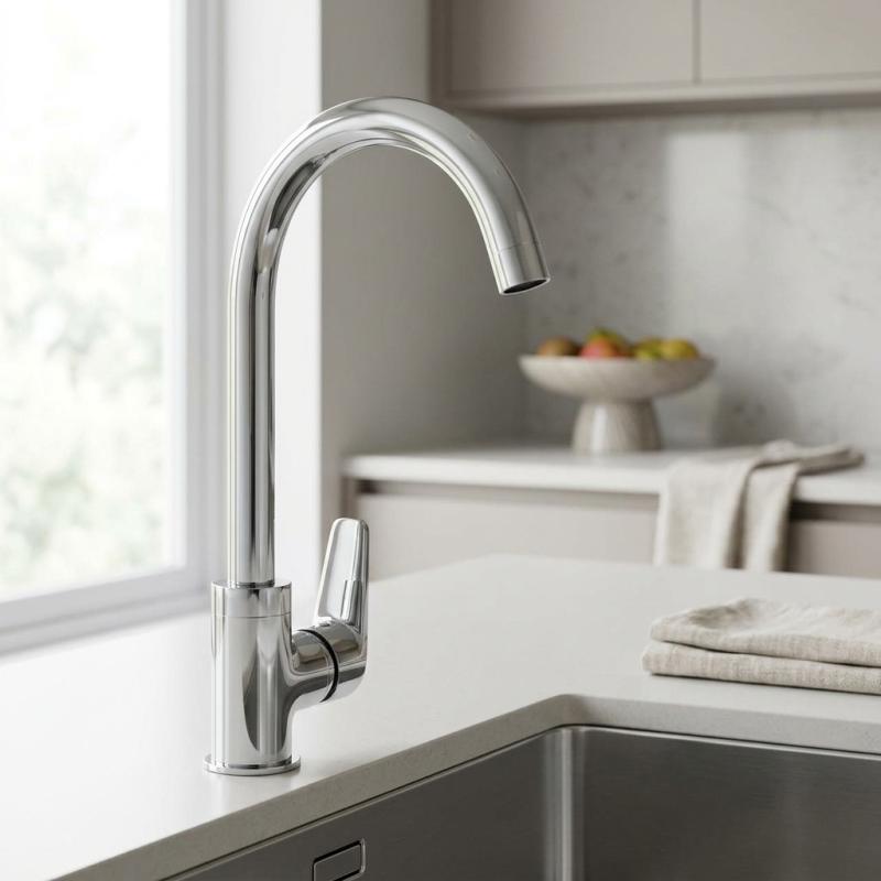 Aquanello Casa Chroom Eenhendel Keukenmengkraan CR-1201-CS